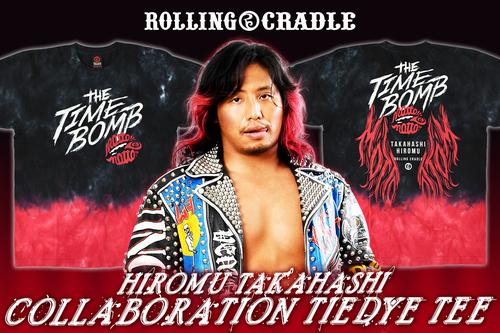 【新品未開封】高橋ヒロム×ROLLING CRADLE コラボ Tシャツ S 高橋ヒロム×ROLLING CRADLE コラボ「KAMAITACHI」Tシャツ [新日本