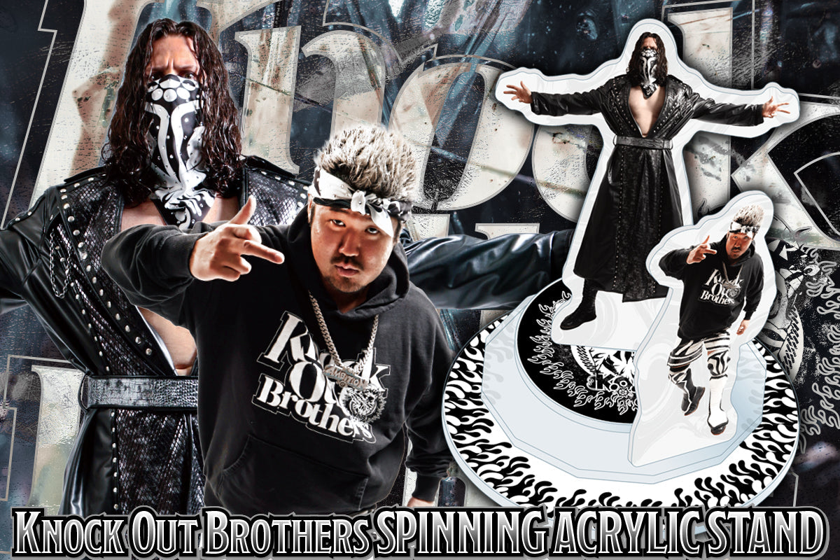 ✨再入荷✨Knock Out Brothers スピニング アクリルスタンド