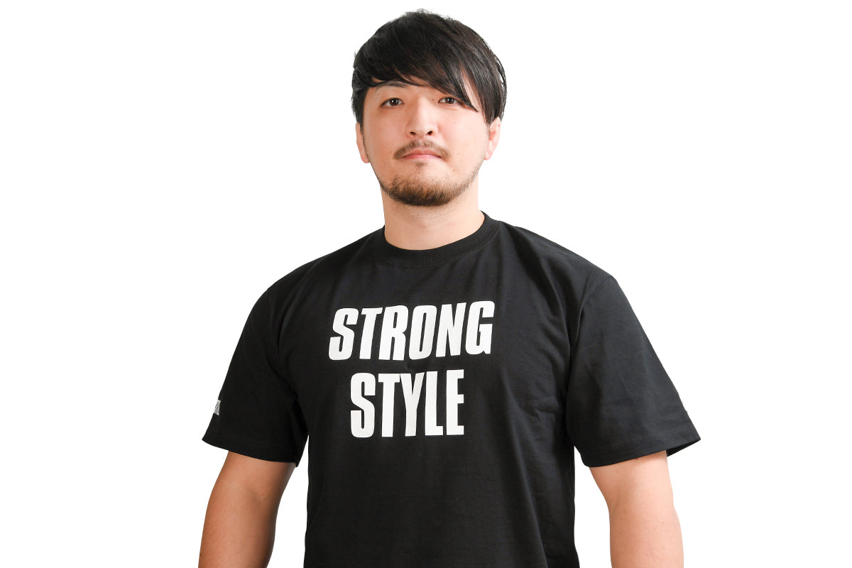 新品 新日本プロレス STRONG STYLE Tシャツ XL ブラック 闘魂 ✨再入荷✨STRONG STYLE Tシャツ