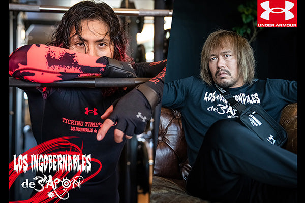 🔥新商品🔥アンダーアーマー×「内藤哲也」「高橋ヒロム」「L・I・J」のコラボアイテムが新登場!