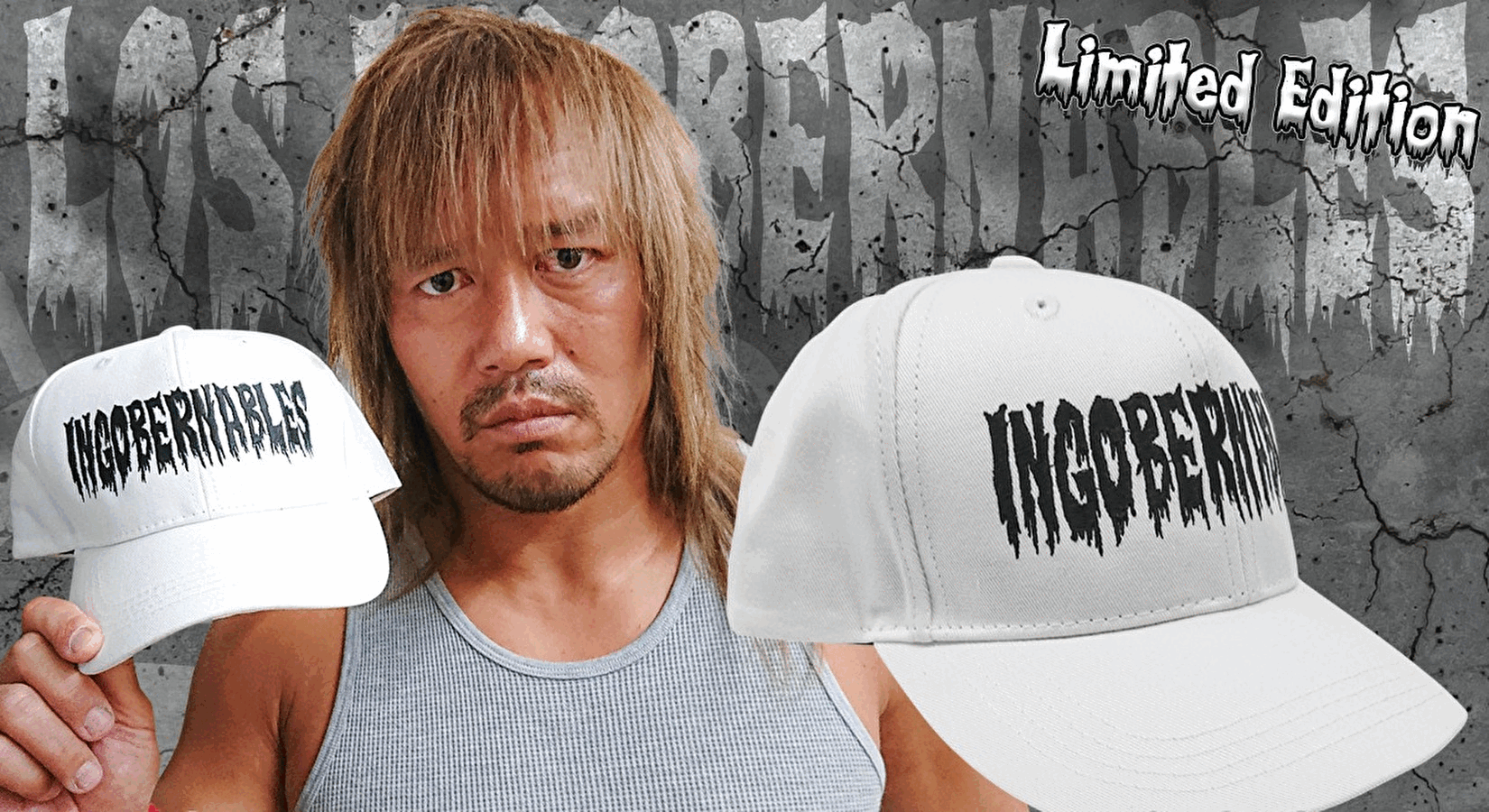 4.21神戸大会から緊急発売!L・I・J新作キャップが3色同時に完成!