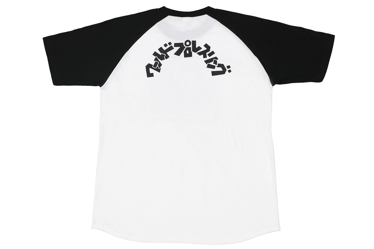 ライオンマーク クラシックロゴ ラグランTシャツ(ブラック)