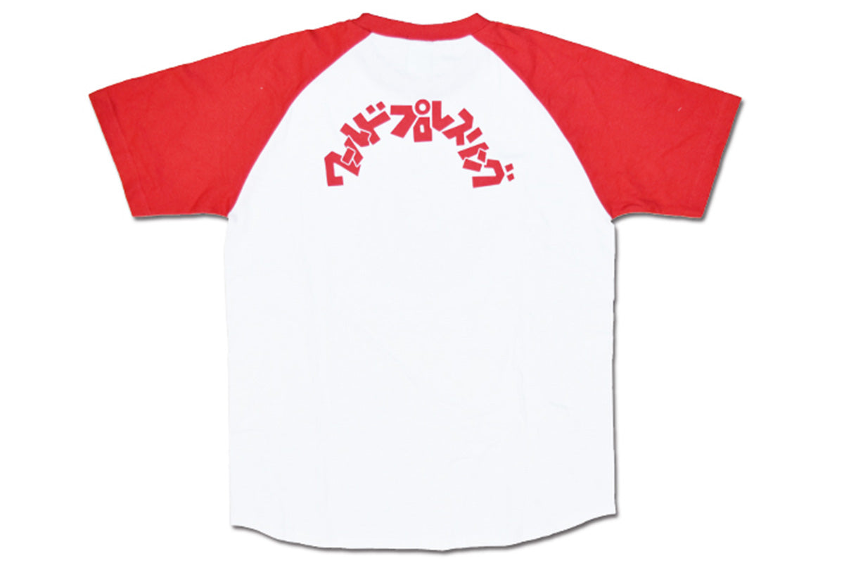 ライオンマーク クラシックロゴ ラグランTシャツ(レッド)