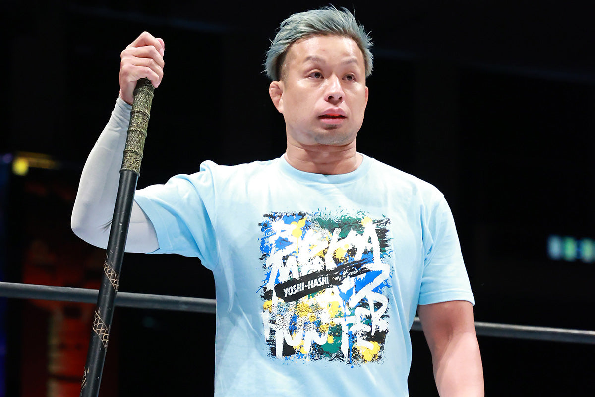 YOSHI-HASHI Tシャツ(ライトブルー)