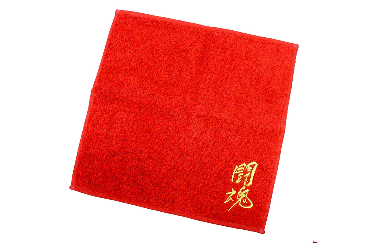 闘魂ミニタオル 金刺繍(赤)