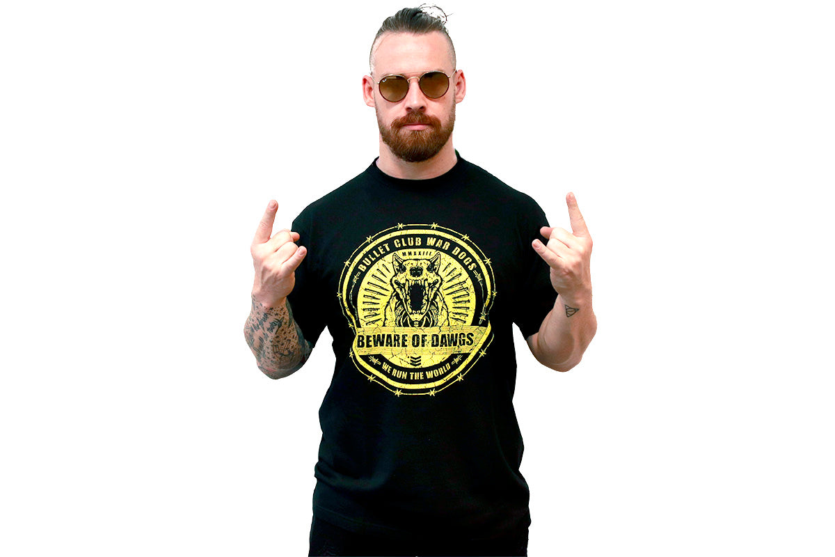 BULLET CLUB WAR DOGS「BEWARE OF DAWGS」Tシャツ