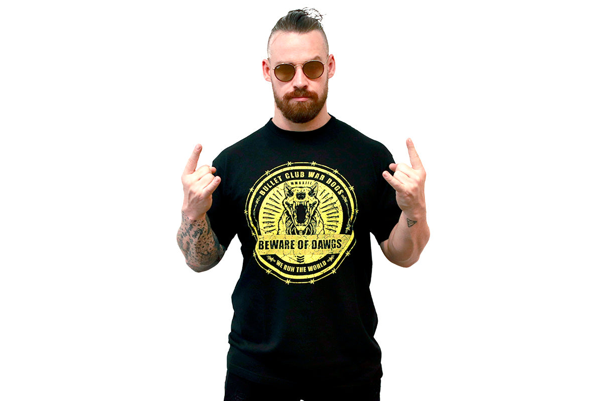 BULLET CLUB WAR DOGS「BEWARE OF DAWGS」Tシャツ