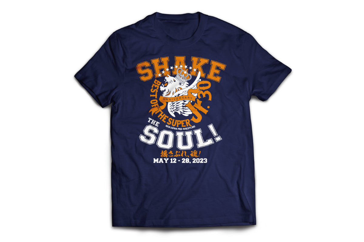 BEST OF THE SUPER Jr. 30 大会記念 ドライTシャツ(ネイビー)