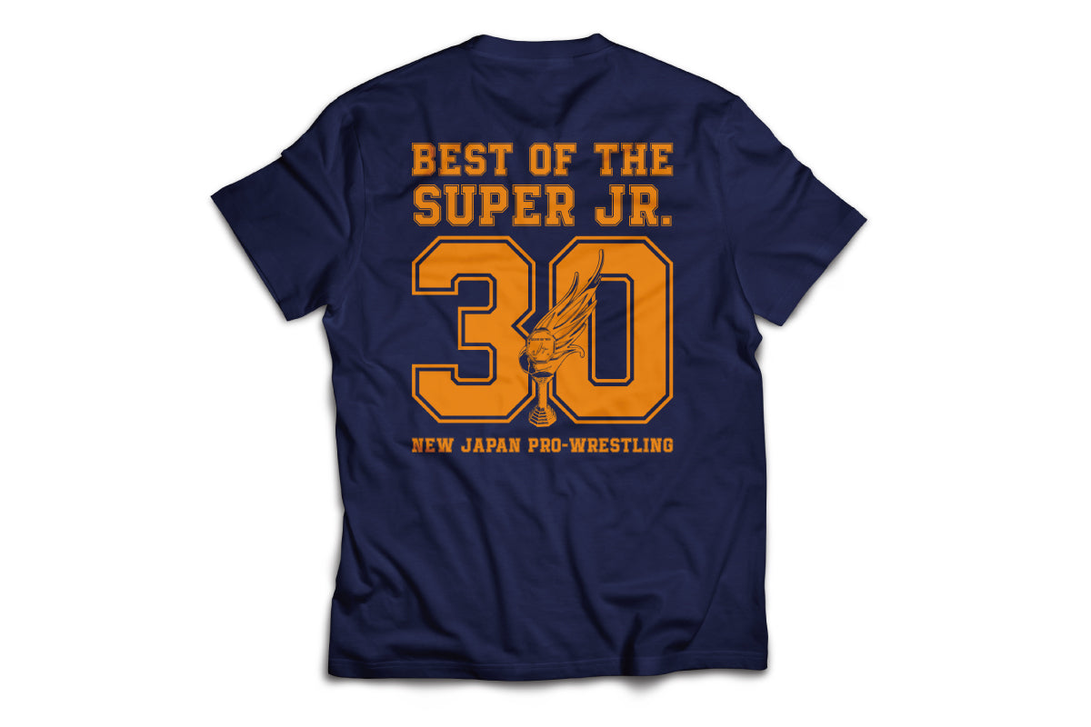 BEST OF THE SUPER Jr. 30 大会記念 ドライTシャツ(ネイビー)