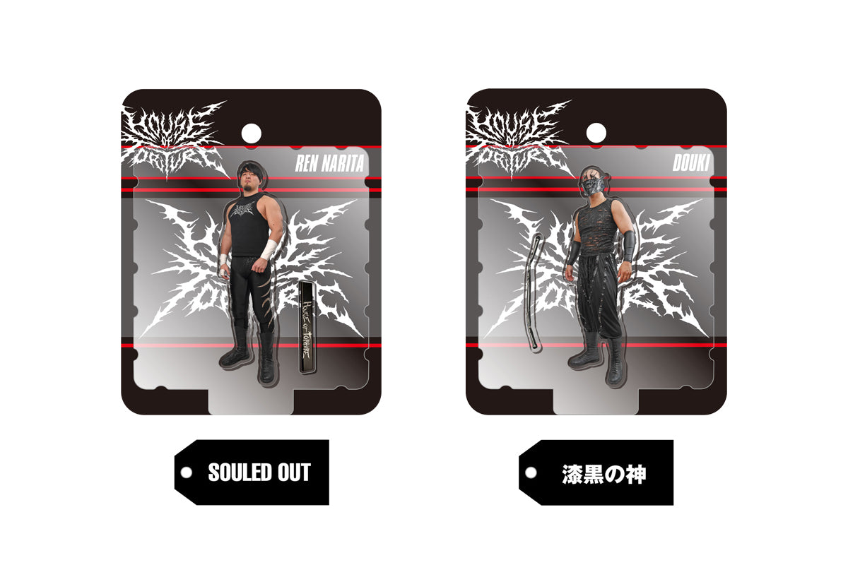 【第3弾/コンプリートセット】新日本プロレス ブリスター型シークレットアクリルキーホルダー