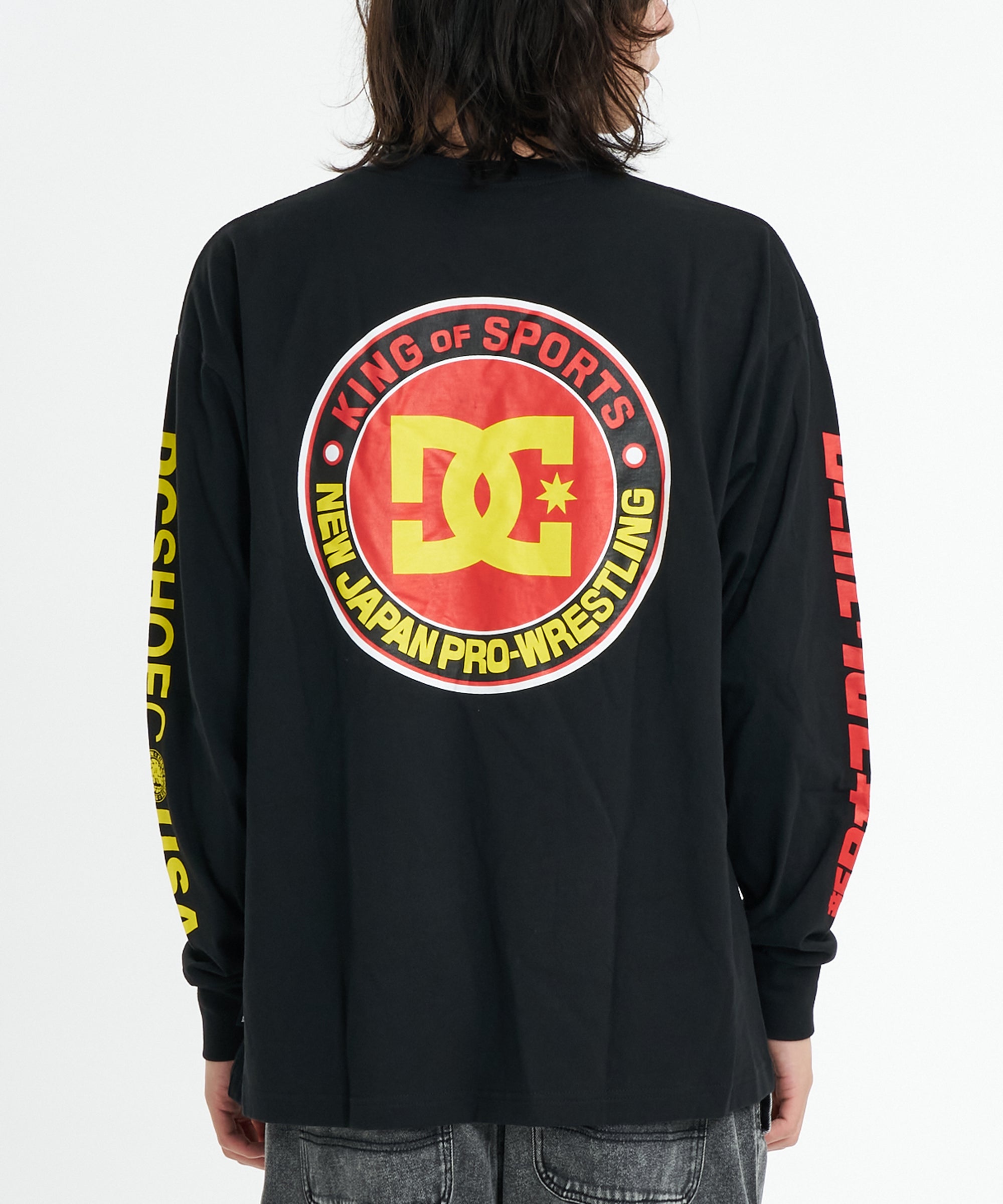 DC SHOES × 新日本プロレス コラボ ロングスリーブ