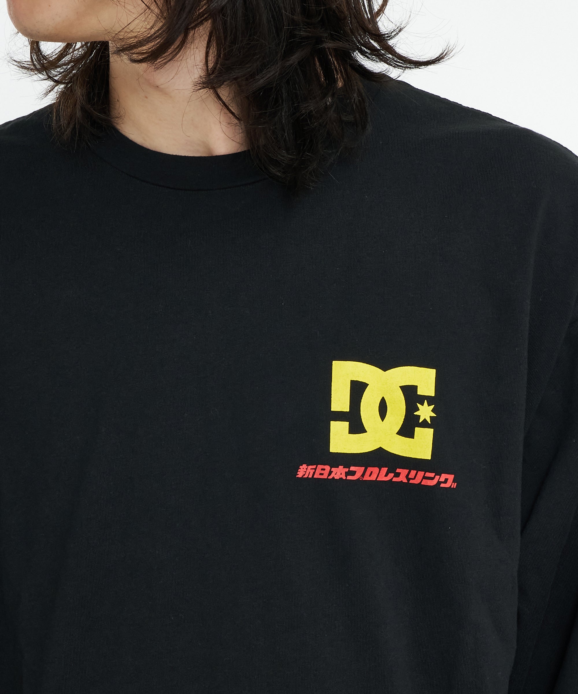 DC SHOES × 新日本プロレス コラボ ロングスリーブ