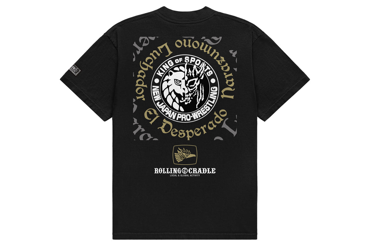 エル・デスペラード×ROLLING CRADLE Tシャツ(El escudo del león)