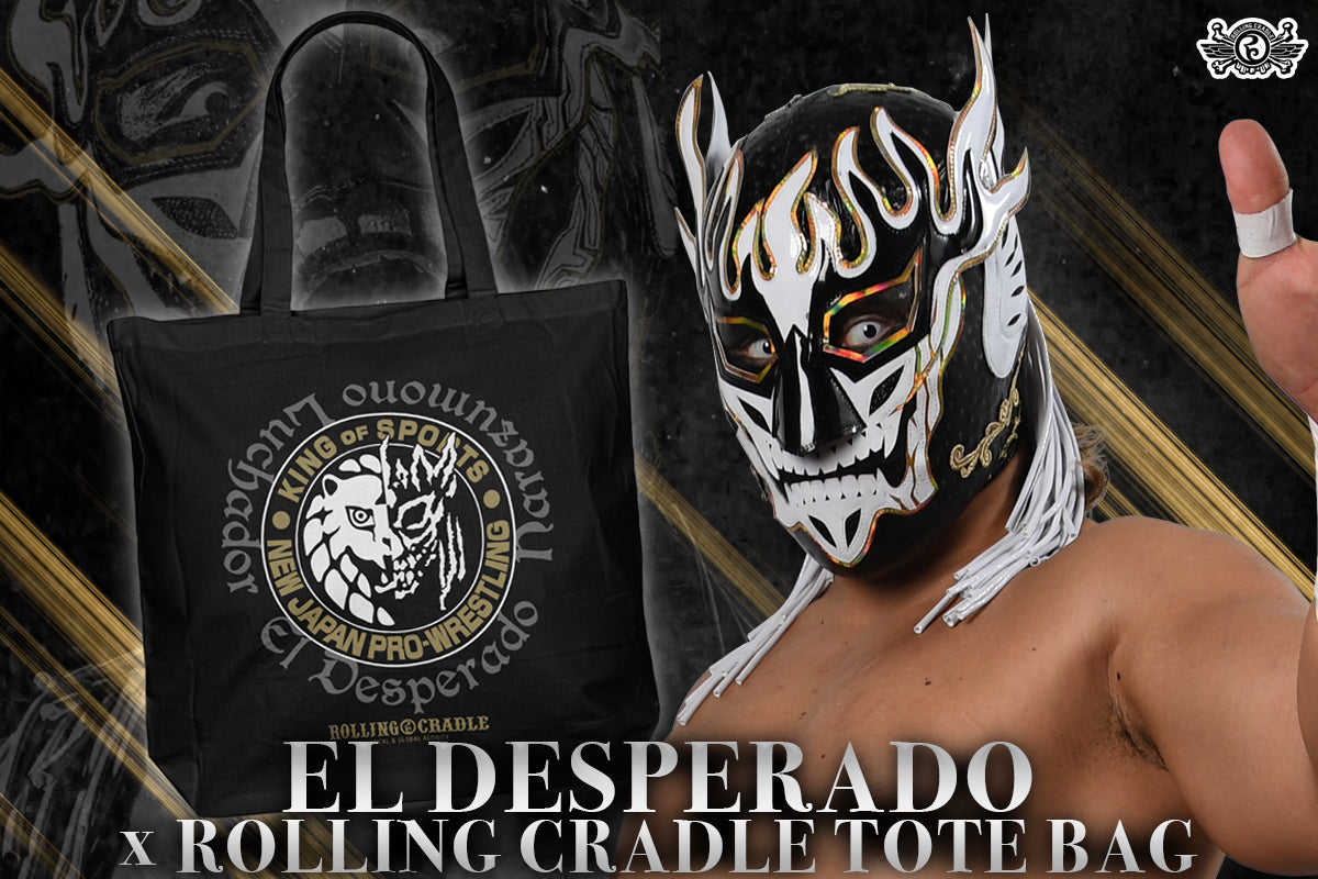 エル・デスペラード×ROLLING CRADLE ラージトートバッグ(El escudo del león)