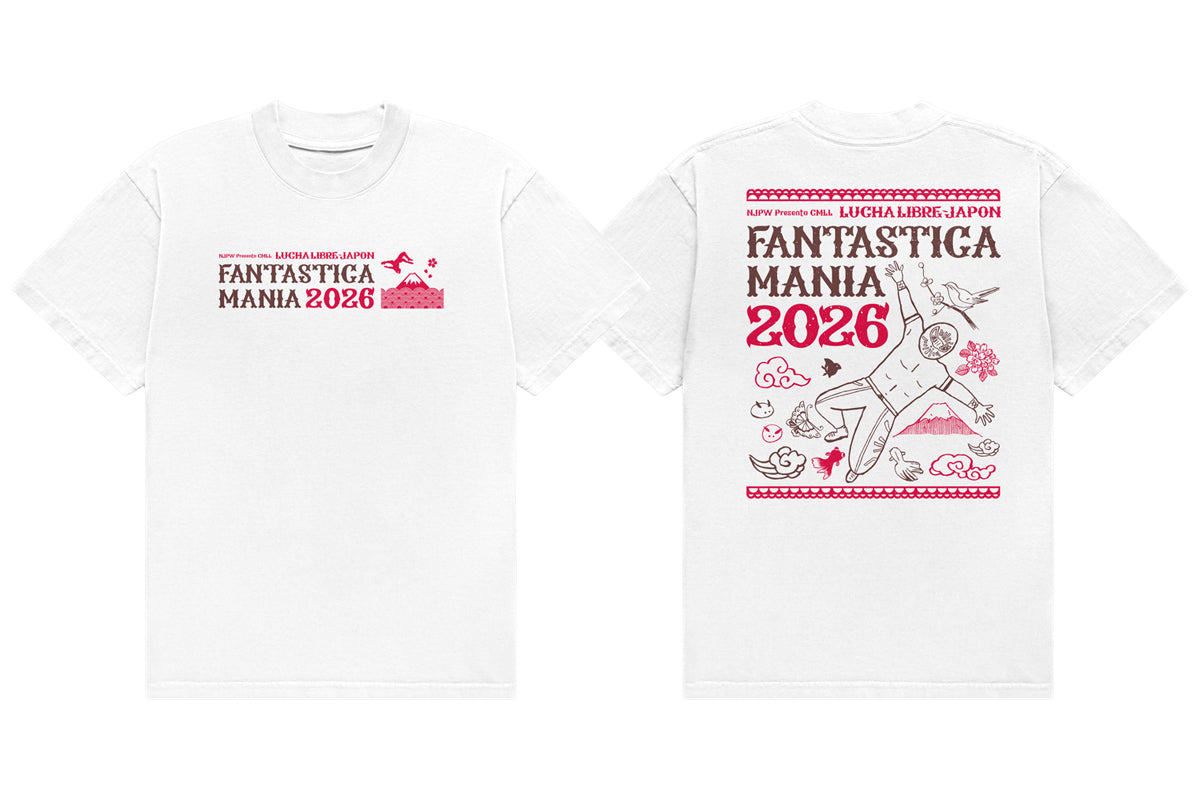 FANTASTICA MANIA 2026 大会記念Tシャツ(ホワイト)