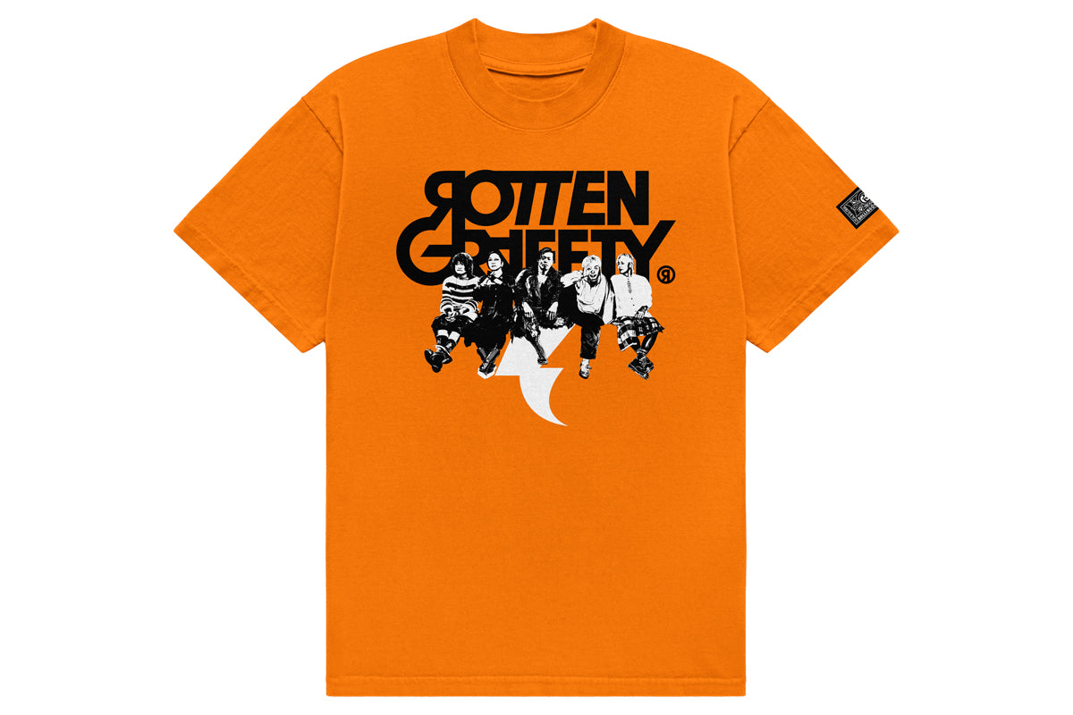 藤田晃生×ROTTENGRAFFTY JAPANESE YOUNG PUNK Tシャツ(ORANGE)