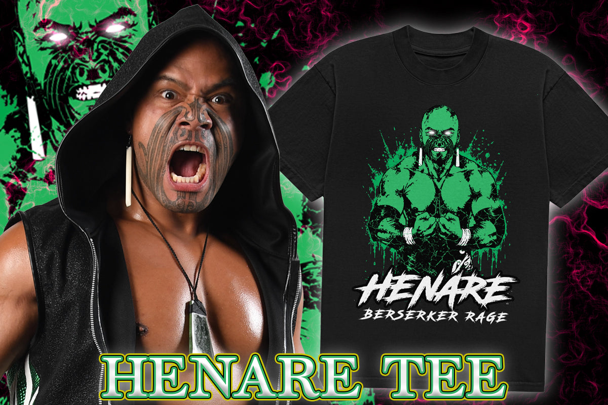 HENARE「BERSERKER RAGE」Tシャツ