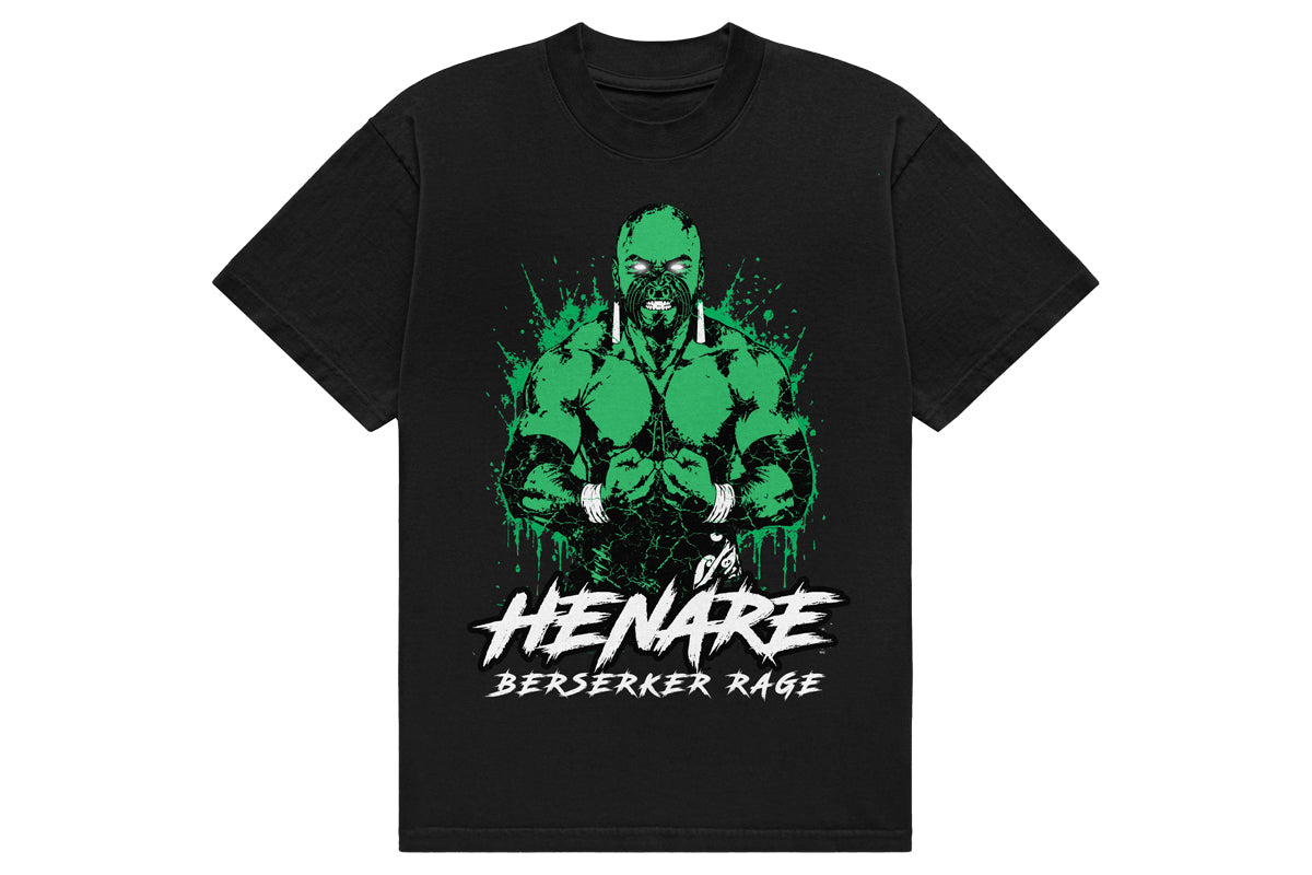 HENARE「BERSERKER RAGE」Tシャツ