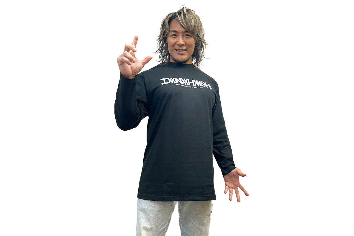 棚橋弘至×KAT$UO コラボロングスリーブ(ブラック)