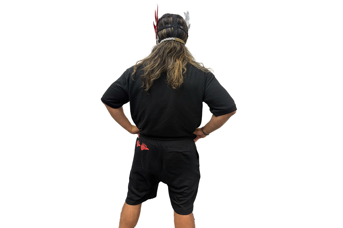 エル・デスペラード スウェットセットアップ(ショートスリーブ&ショーツ・ブラック)