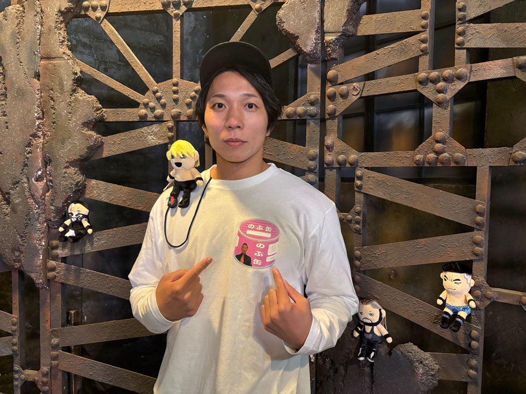 YOH「のぶ缶」ロングスリーブ