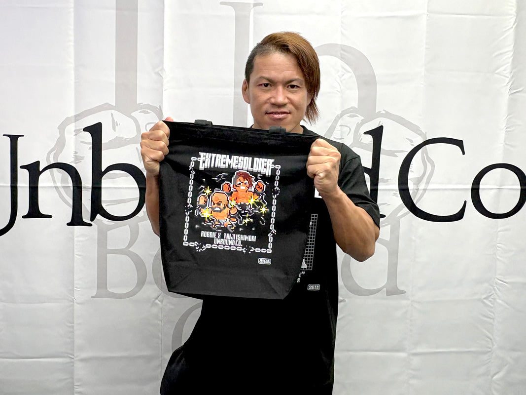 石森太二&ロビー・エックス「dotswrestler」Tシャツ&トートバッグ