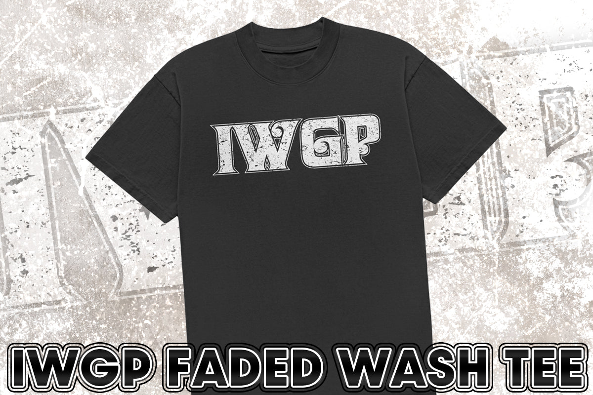 IWGP フェードウォッシュTシャツ