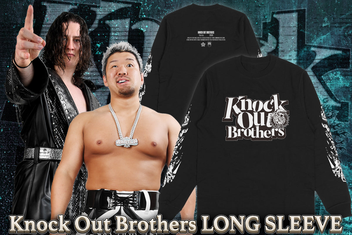 Knock Out Brothers「K.O.B Logo Mo' Fire」ロングスリーブ