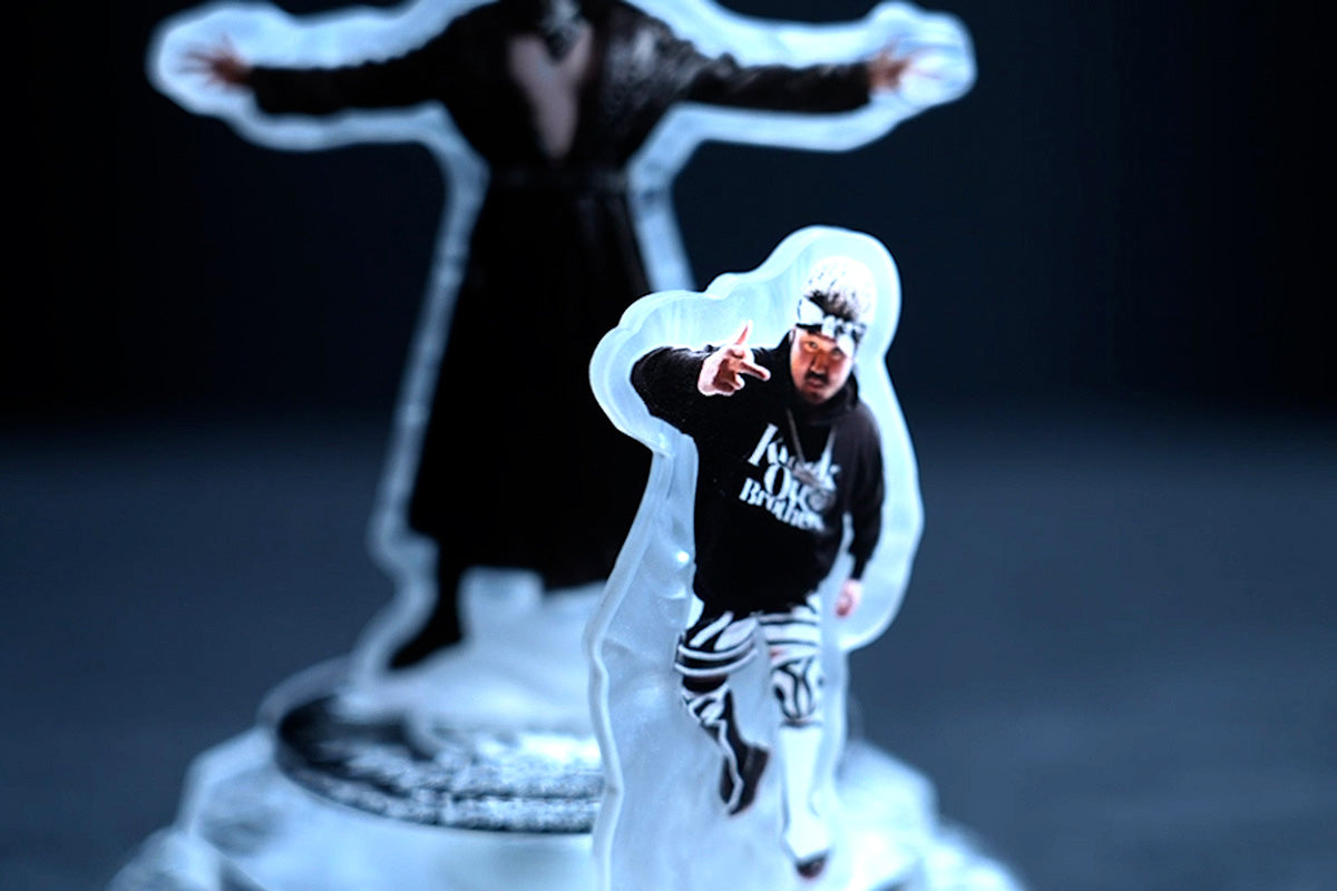 Knock Out Brothers スピニング アクリルスタンド