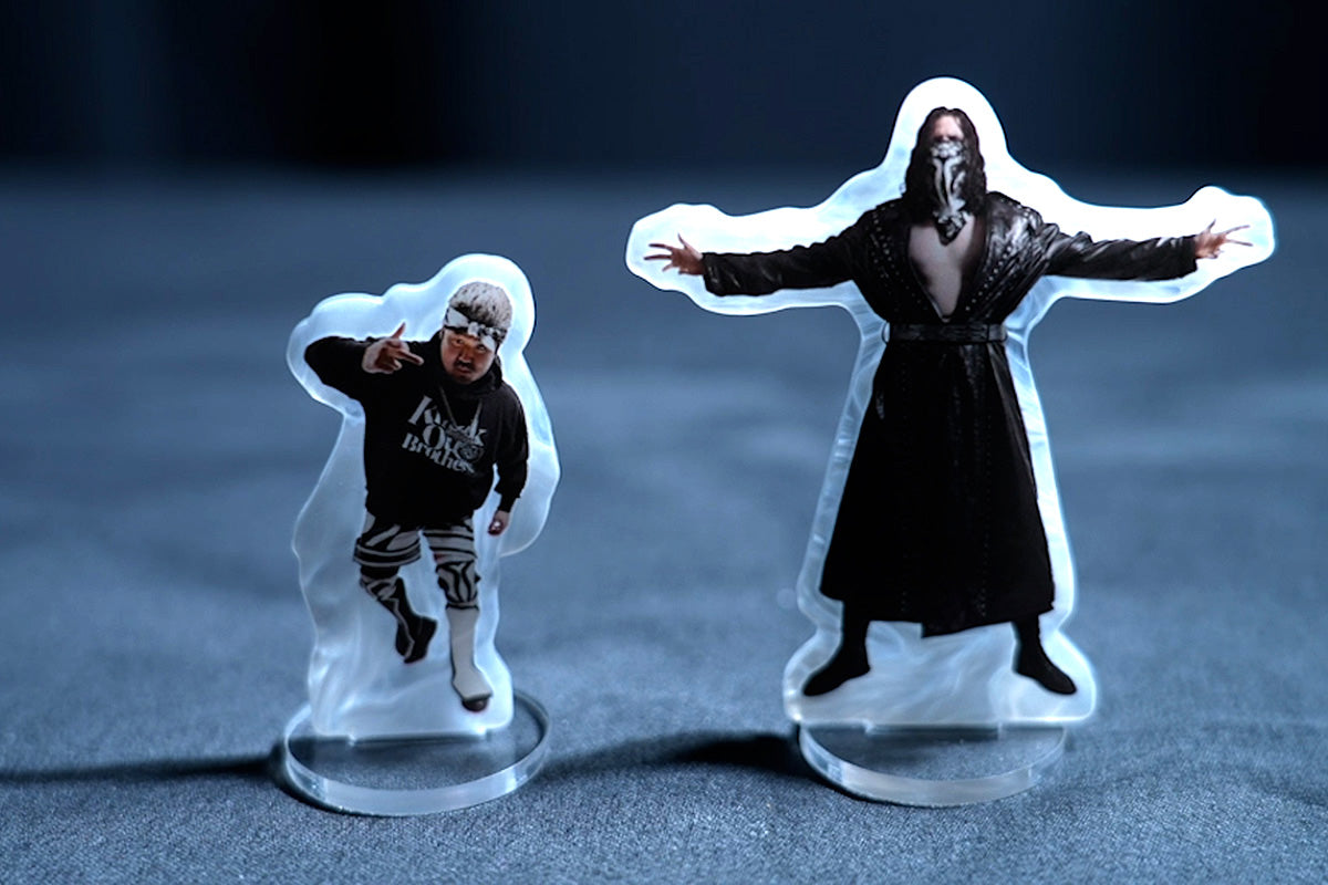 Knock Out Brothers スピニング アクリルスタンド