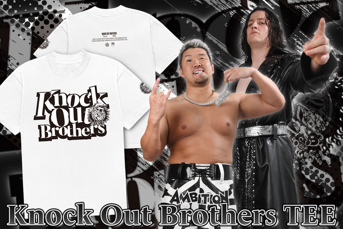 【9/13以降お届け】Knock Out Brothers「K.O.B 1st Anniv.」Tシャツ(ホワイト)