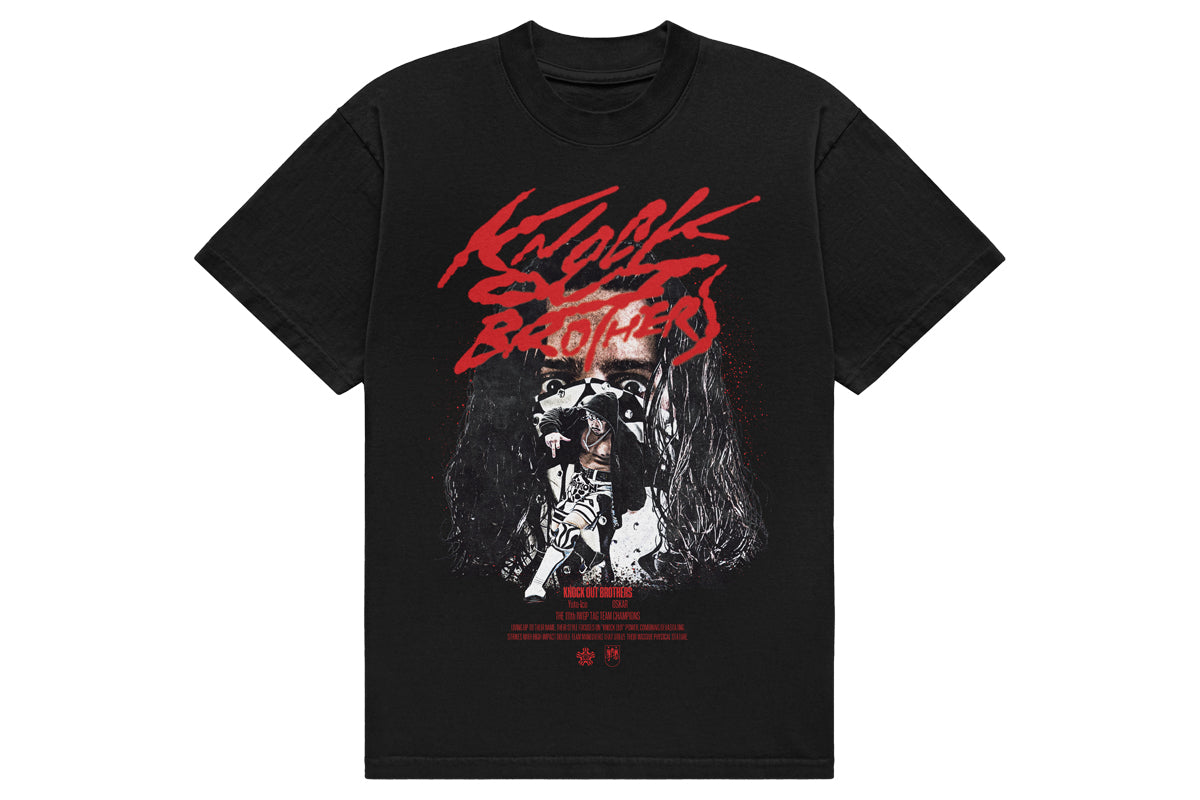 Knock Out Brothers「K.O.B MOVIE POSTER」Tシャツ