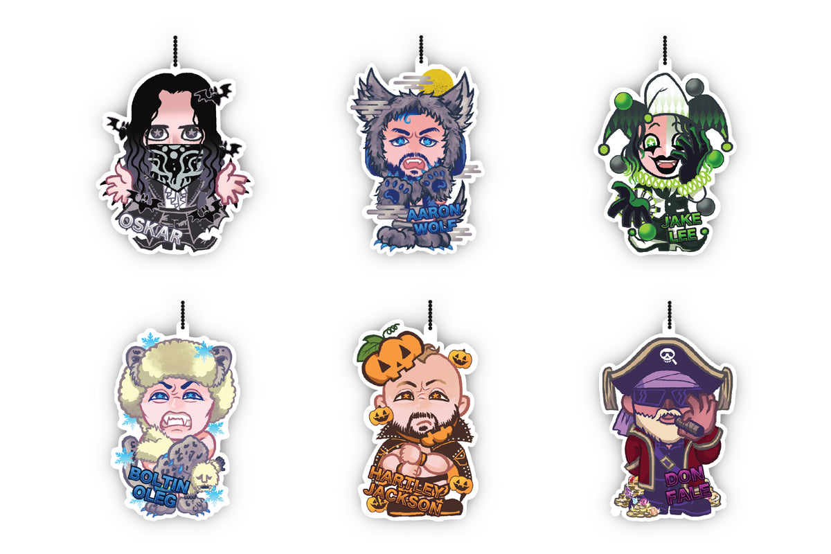 【ランダム6種】新日本プロレス MONSTER WRESTLERS ランダムレイヤード アクリルキーホルダー