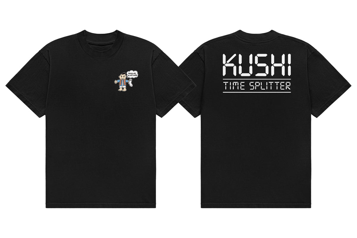 KUSHIDA「KUTSUSHITA」Tシャツ
