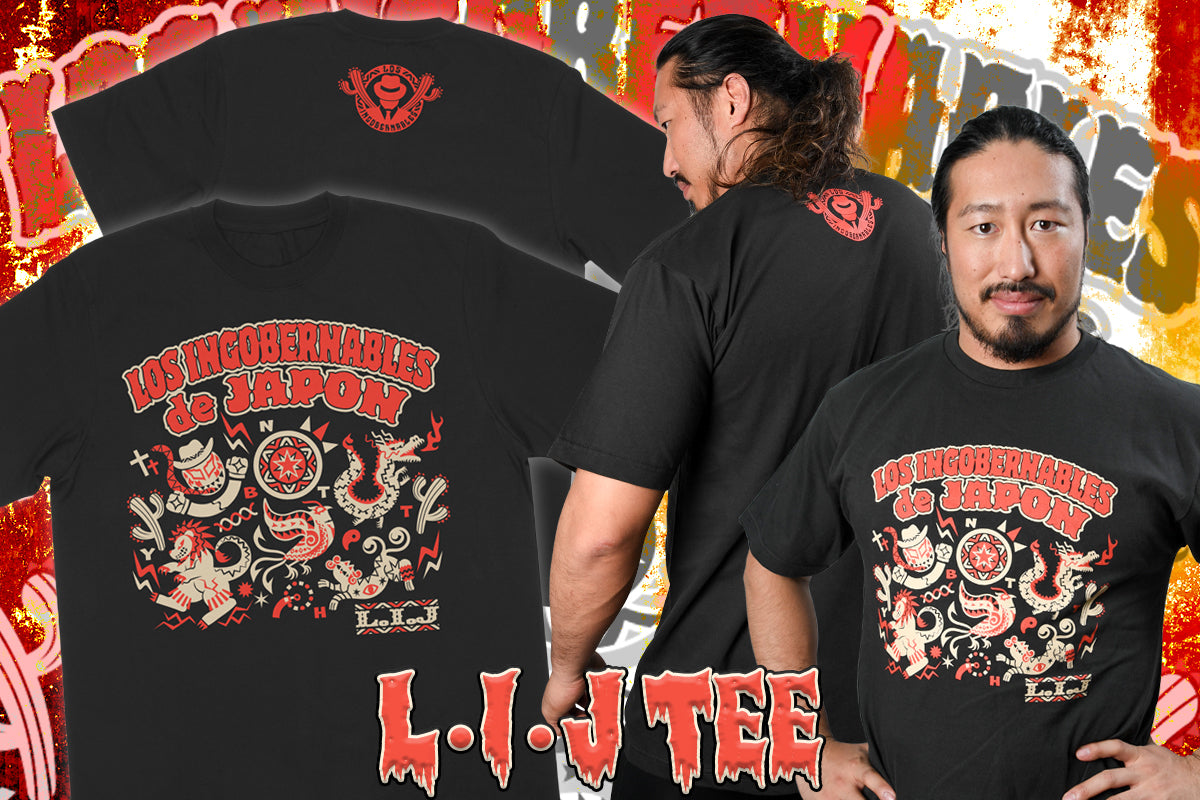 Mural de L・I・J Tシャツ(スモークブラック)