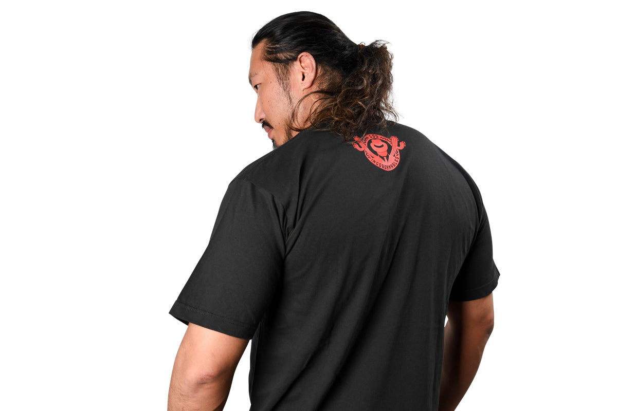 Mural de L・I・J Tシャツ(スモークブラック)