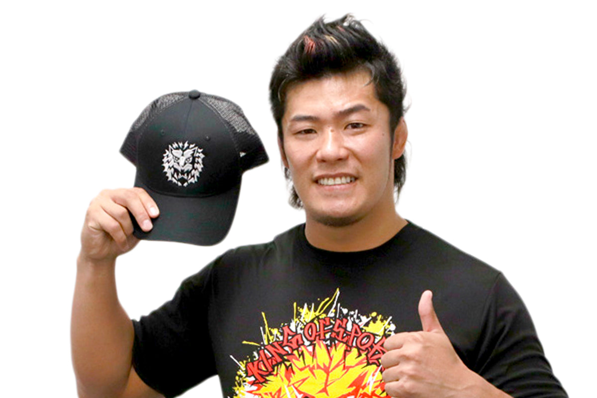 ライオンマーク メッシュキャップ(2026・ブラック×ホワイト)