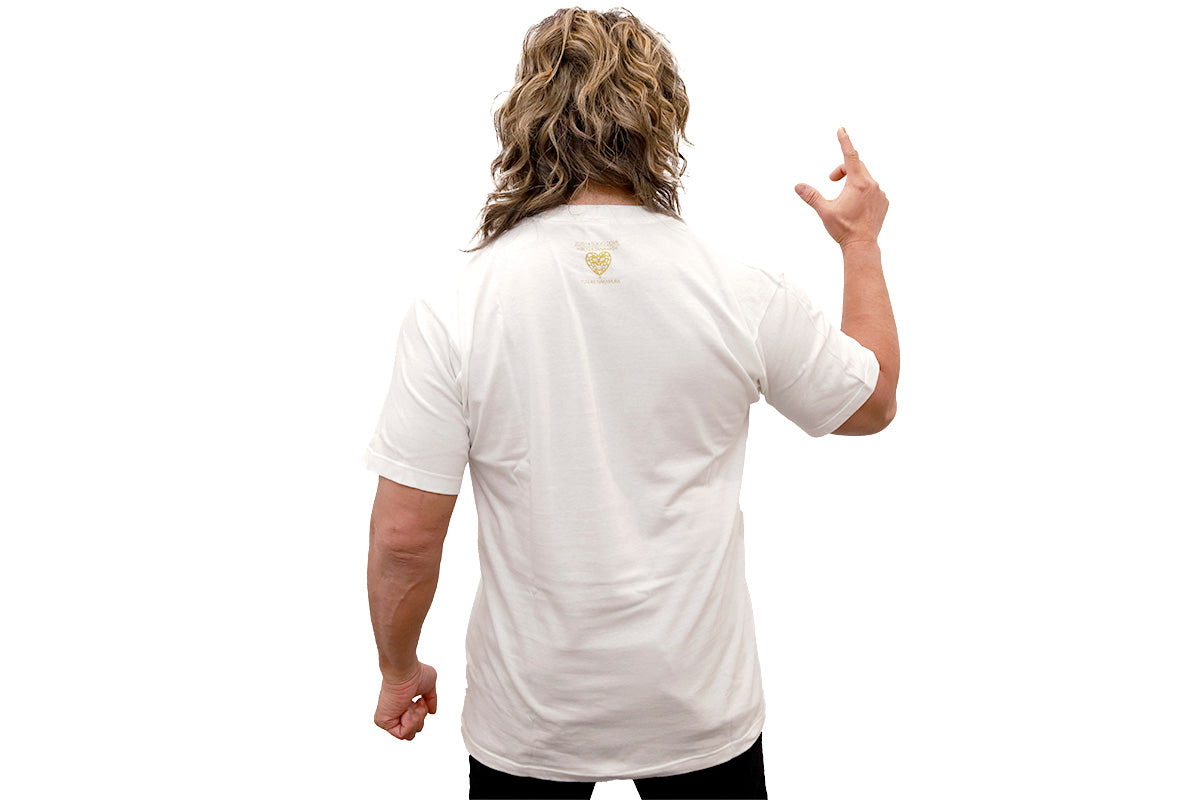 WK20 棚橋弘至×中村佑介 Tシャツ(ホワイト)