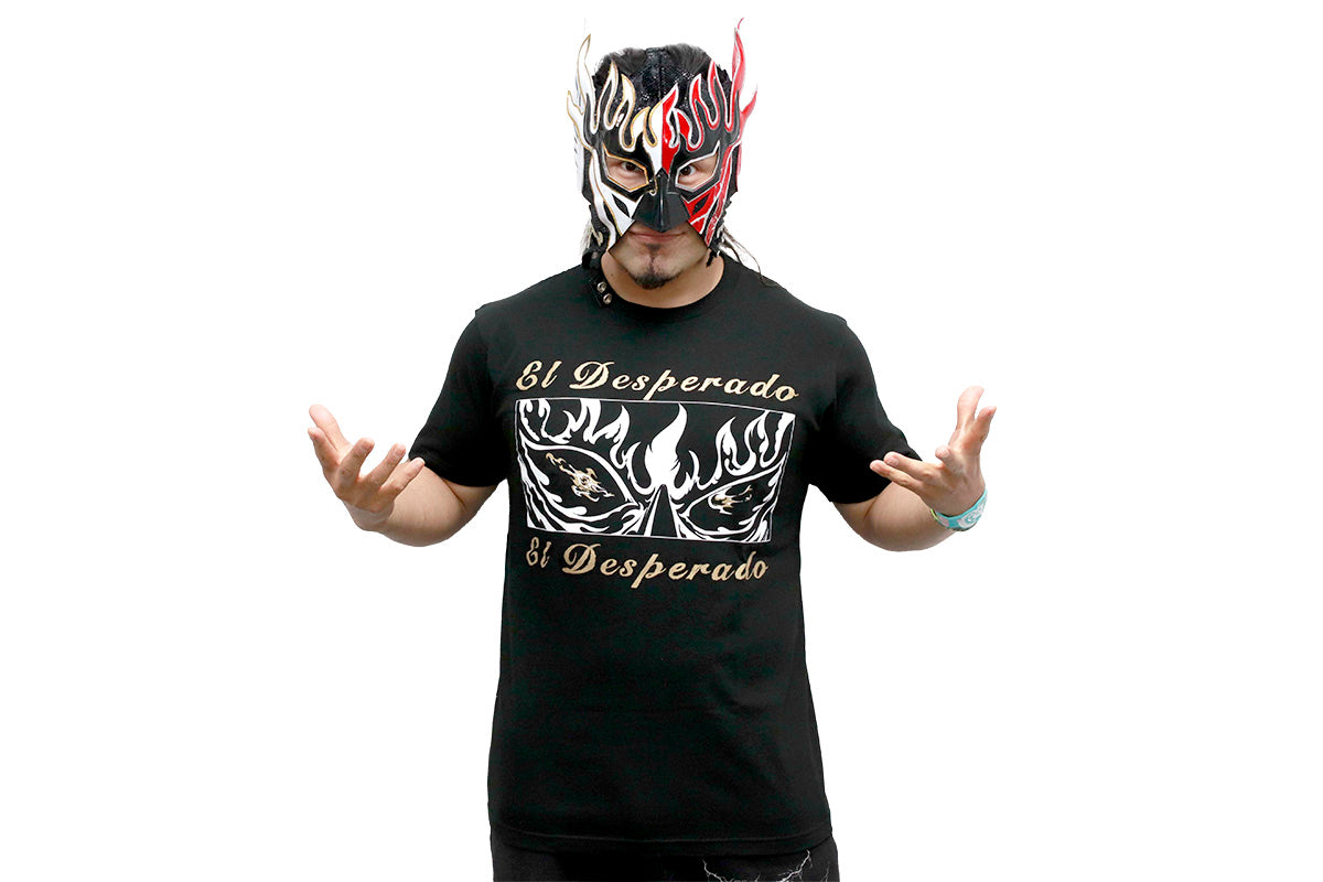 エル・デスペラード × 田中かえ コラボTシャツ(ブラック・2026)