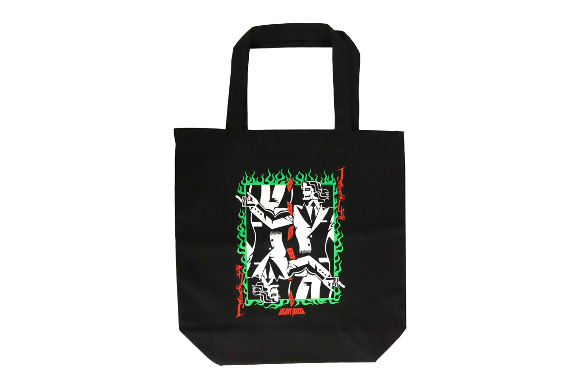 【9月中旬以降お届け】ジェイク・リー「TRUMP CARD」Tシャツ&トートバッグセット(ブラック)