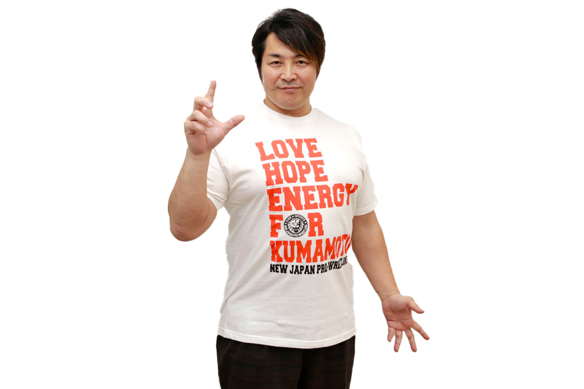 新日本プロレス 熊本地震 チャリティTシャツ