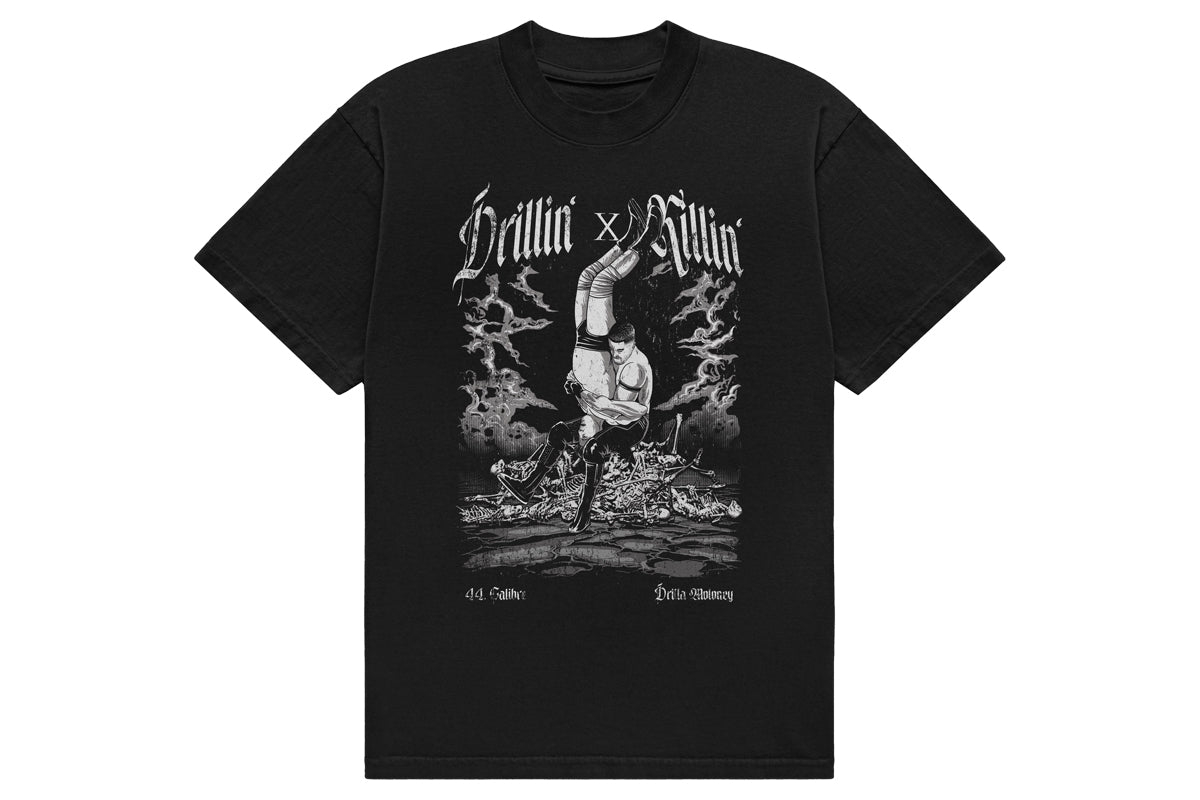 ドリラ・モロニー「Drillin' x Killin'」Tシャツ