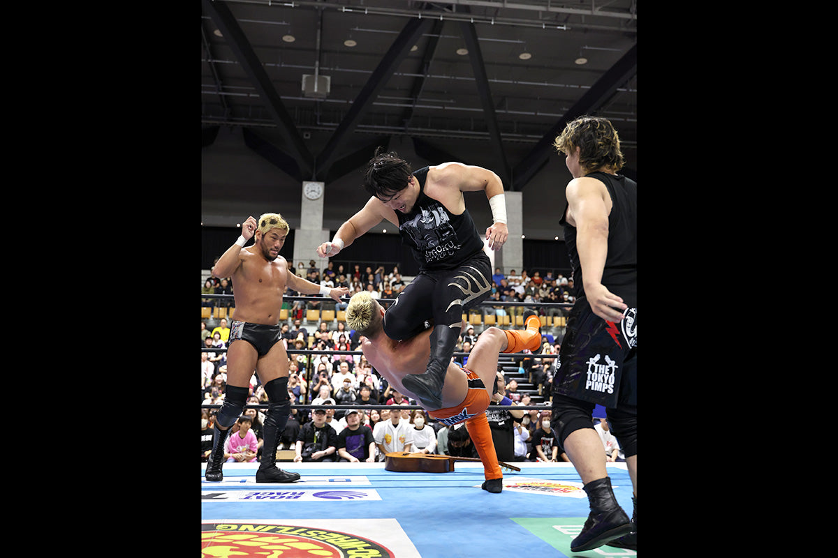 キン肉マンコラボ 成田蓮×悪魔将軍 Tシャツ