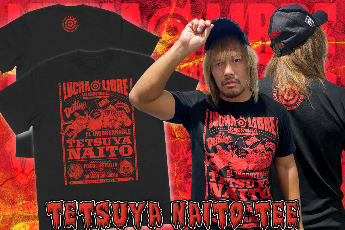 内藤哲也「LUCHA LIBRE」Tシャツ(ブラック)
