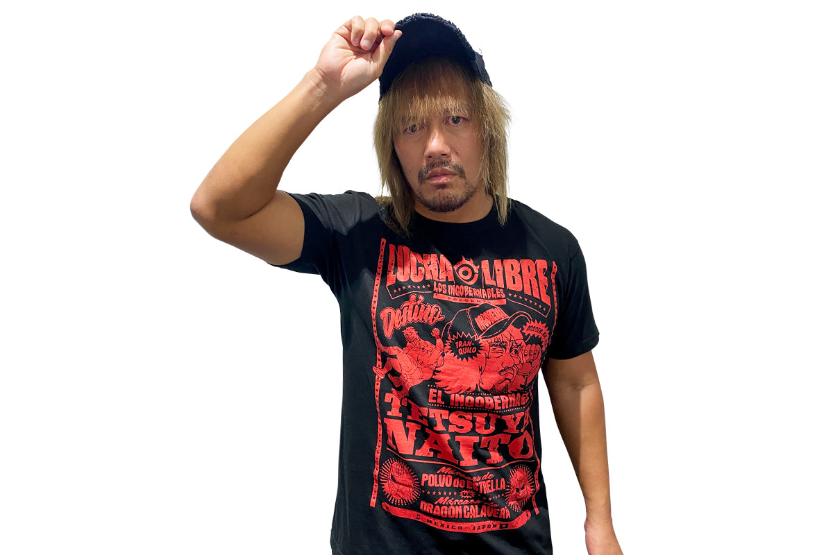 内藤哲也「LUCHA LIBRE」Tシャツ(ブラック)