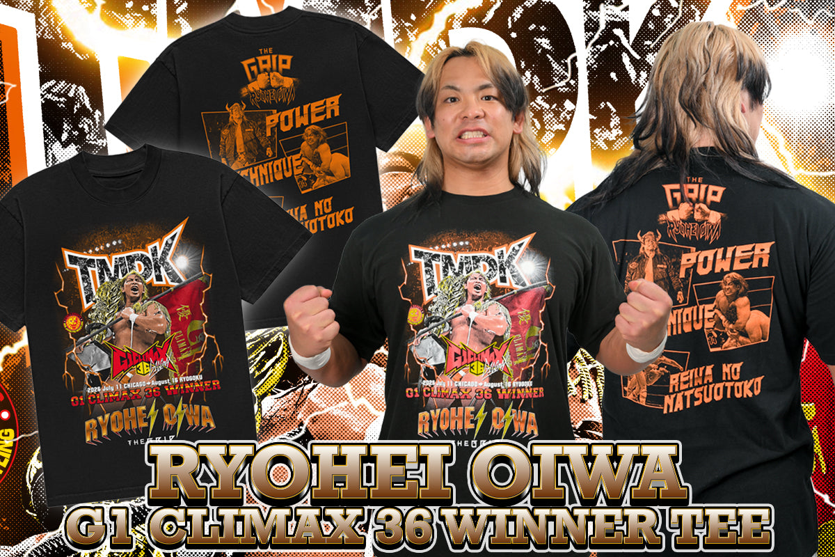 大岩陵平 G1 CLIMAX 36 優勝記念Tシャツ