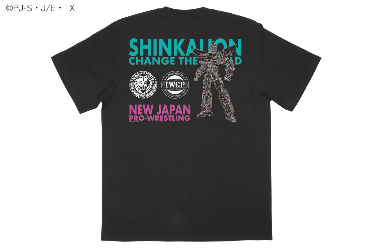 新日本プロレス×シンカリオン チェンジ ザ ワールド コラボTシャツ