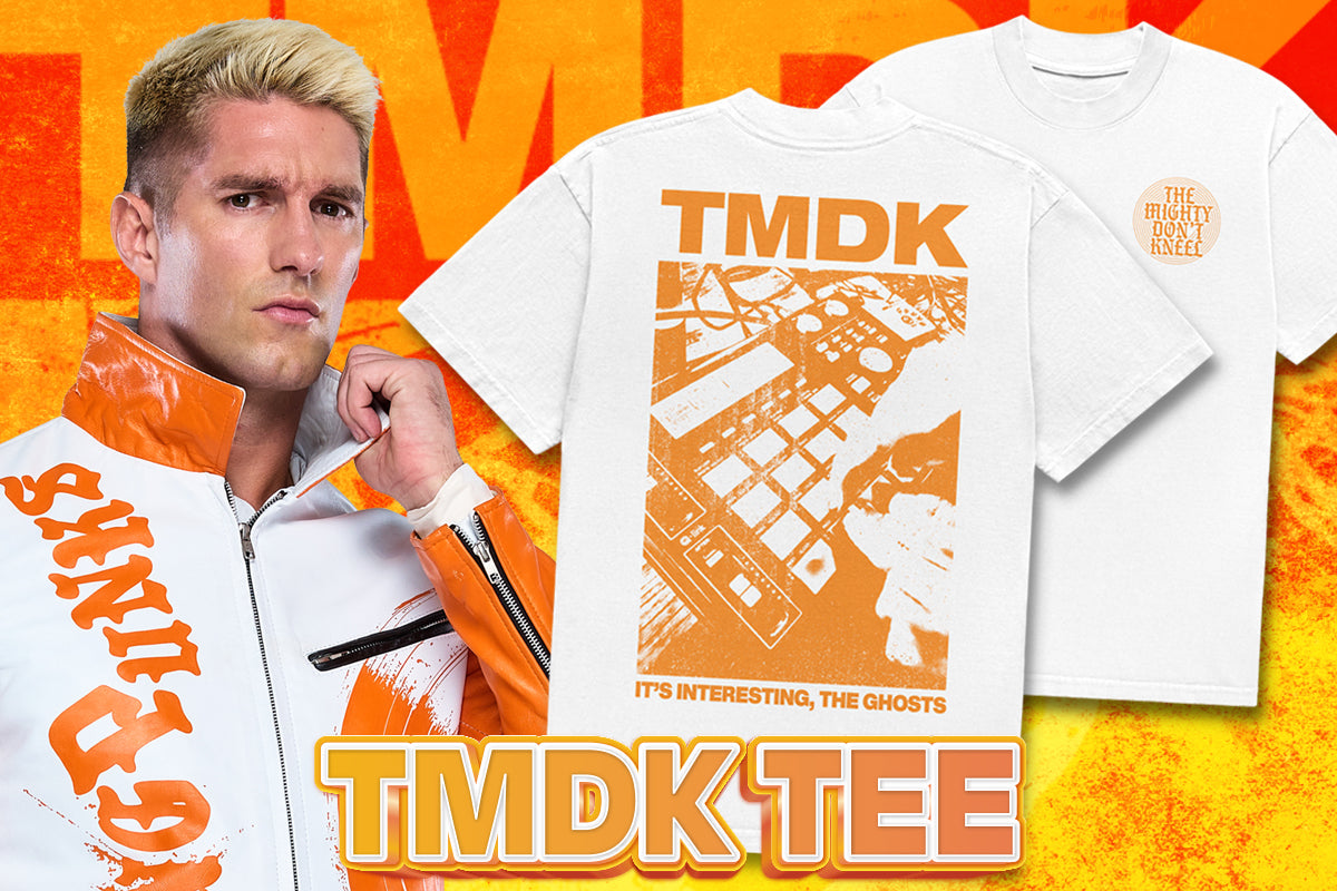 TMDK Tシャツ(2026・ホワイト×オレンジ)