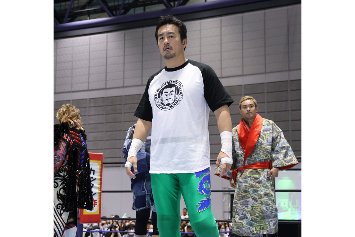 田口隆祐 ラグランTシャツ(ブラック)