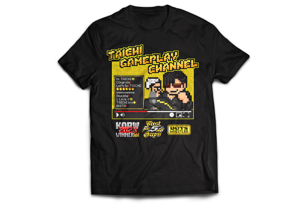 TAICHI GAMEPLAY CHANNEL Tシャツ(2024)